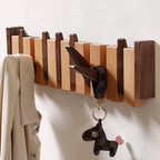 PianoCraft Coat Rack - Handmade Luxury Wooden Organizer