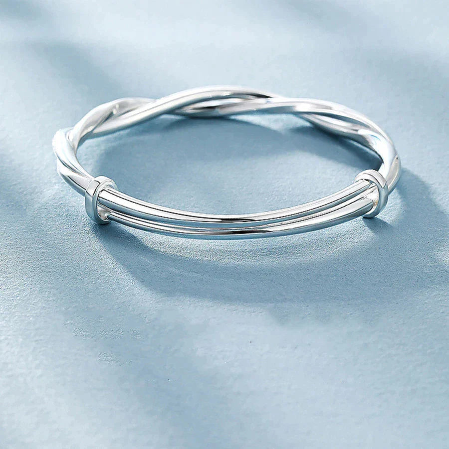 Liora Braided Sterling Silver Bracelet For Women, Stylish Timeless Jewelry For Every Occasion