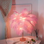 NovaFeather Lamp with Soft Glow for Elegant Home Decor