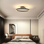 AureliaGlow Gold LED Ceiling Light For Living Rooms