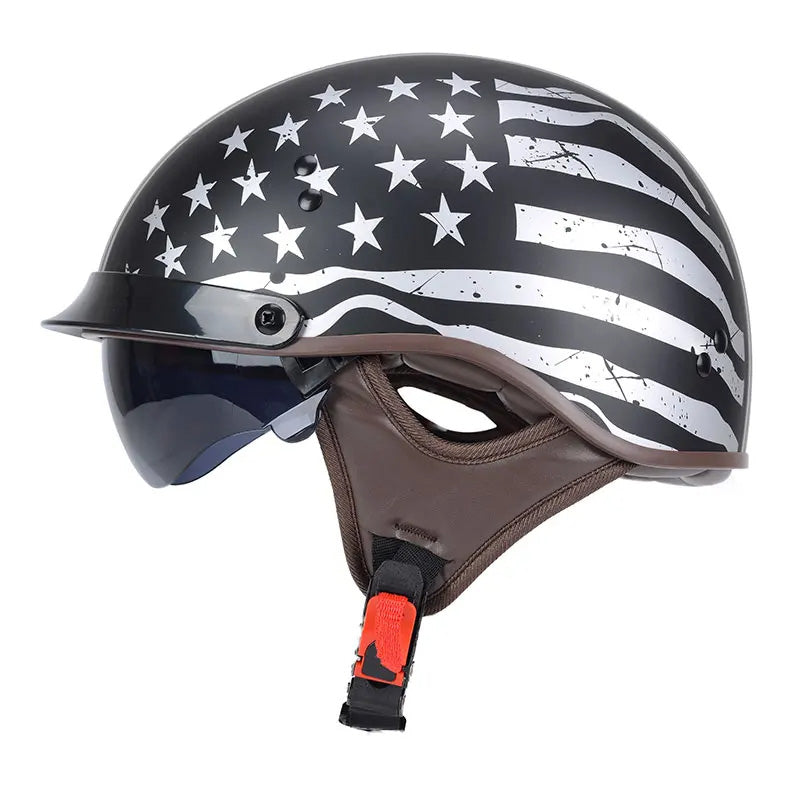 Chopper Sunglasses Helmet with DOT Safety and UV Visor