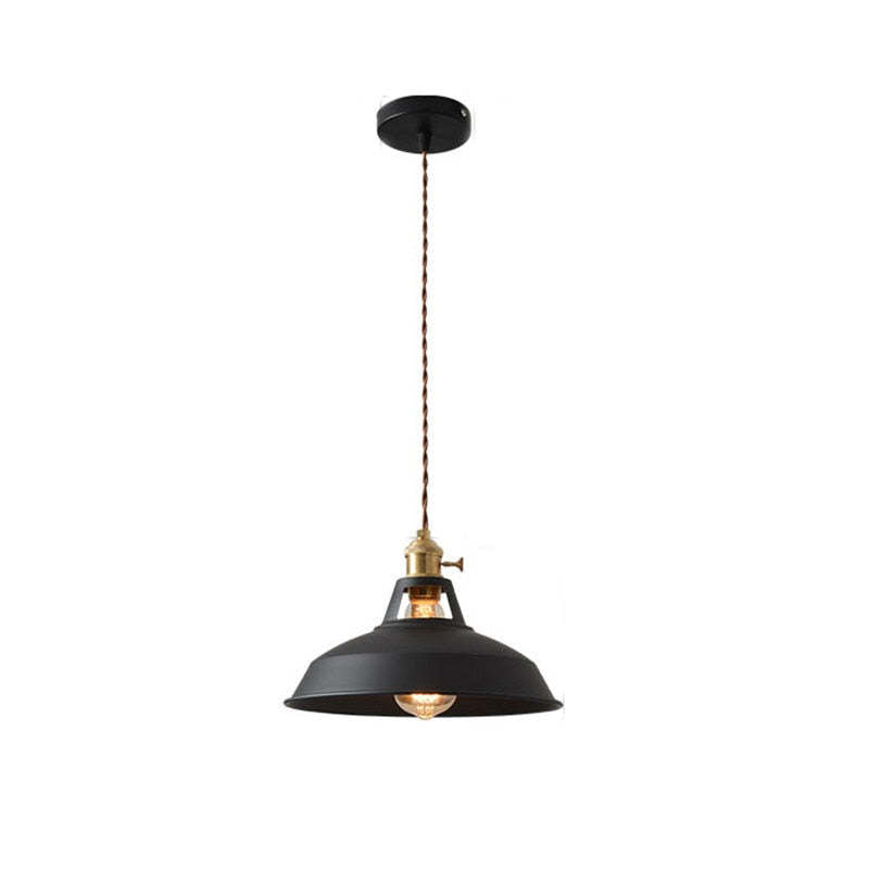 Iriselle Morandi Metal Pendant Light Colorful Glow