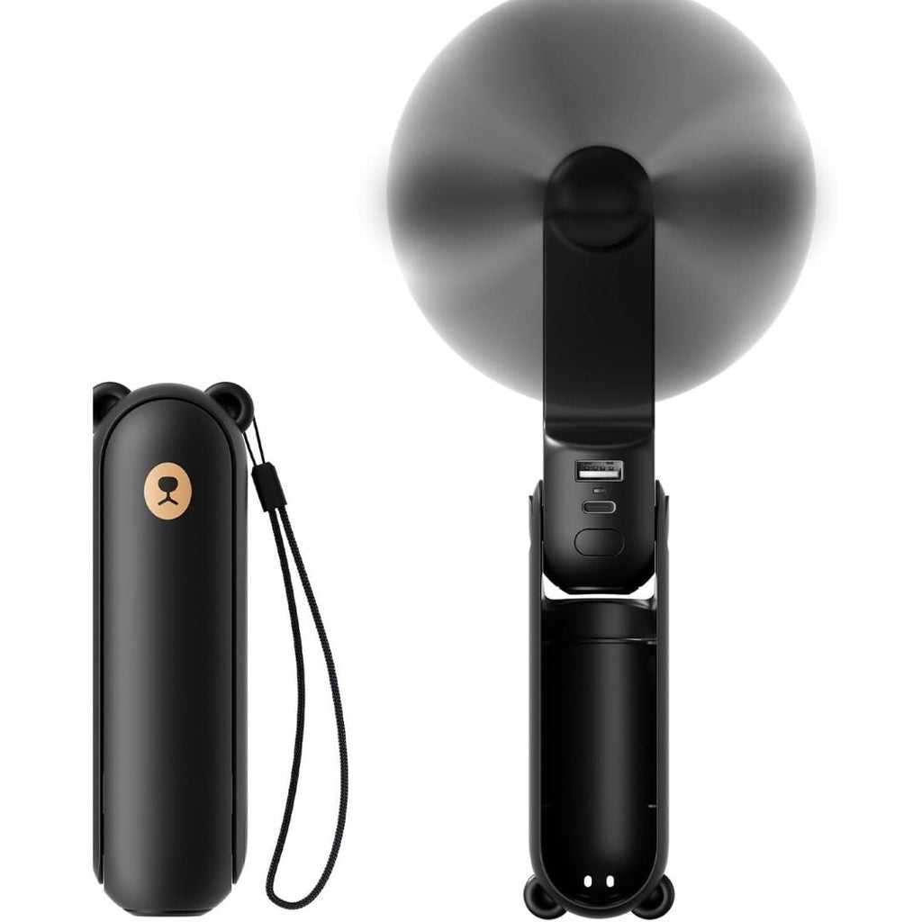 BreezyGo 3-In-1 Travel Mini Fan With LED And USB Power