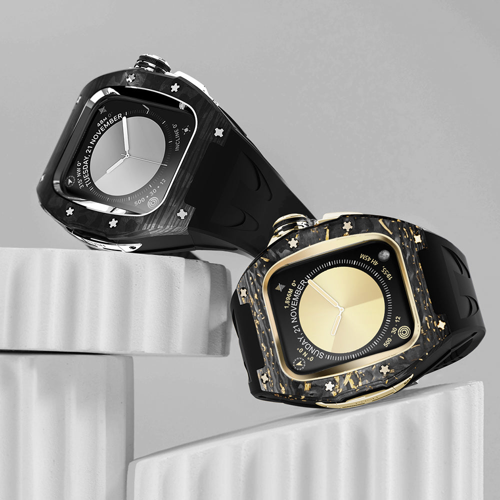 AuroraCarbon S10 Apple Watch Retrofit Kit With Titanium