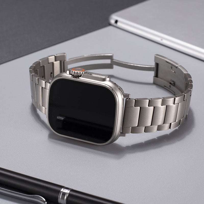 Quorix Titanium Band for Apple Watch Durable for Daily Wear