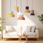 Scandi Color Block Pendant Lamp For Kitchen And Dining