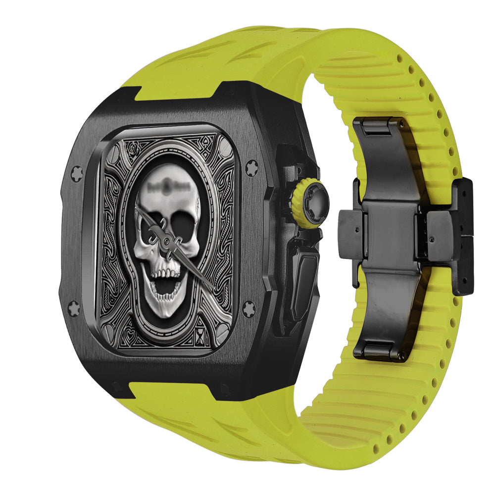 NovaGuard Titanium Case and Fluor Rubber Band for AW Ultra