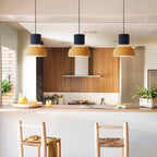 Scandi Color Block Pendant Lamp For Kitchen And Dining