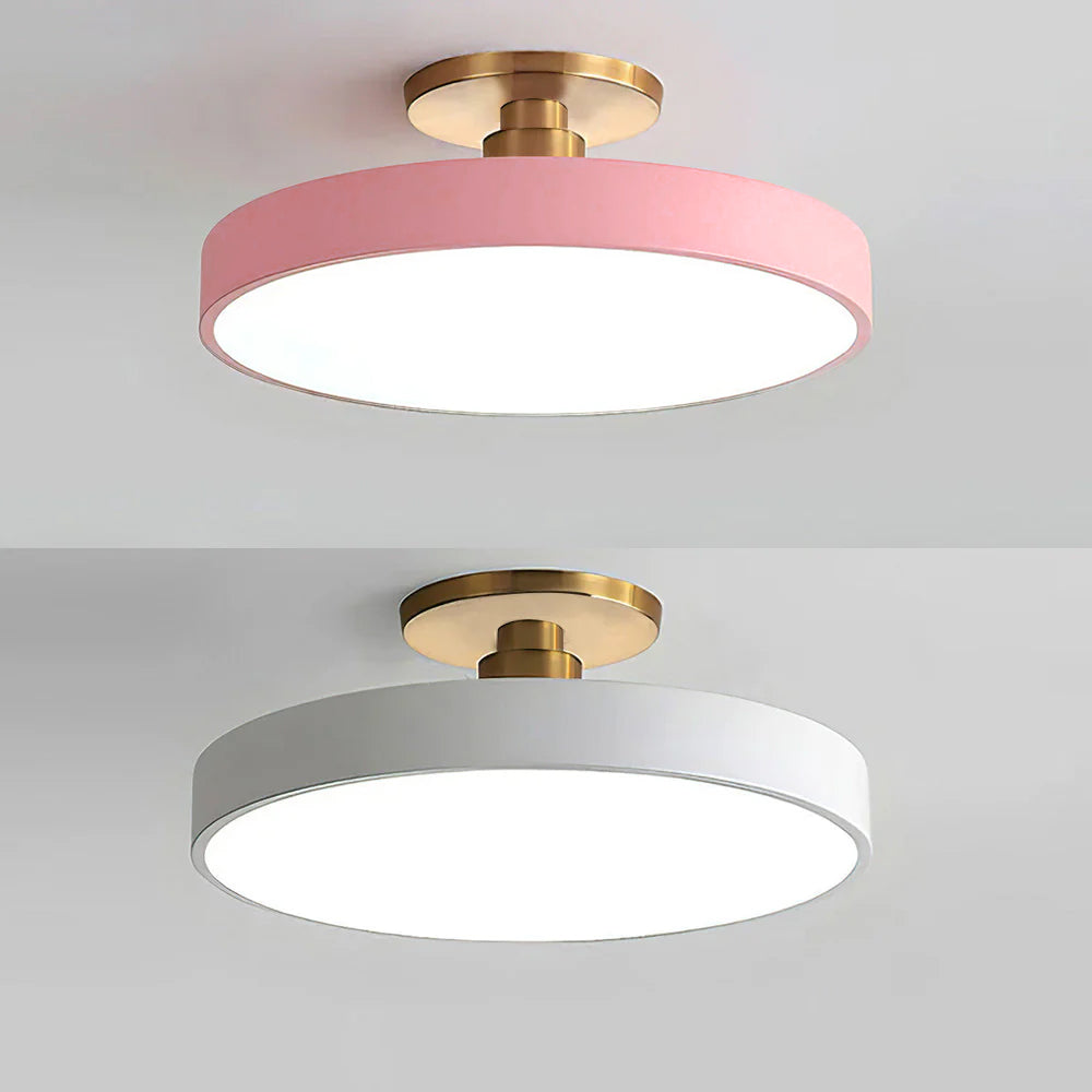 Kirrea Modern LED Semi-Flush Ceiling Light For Dining Rooms