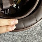 NovaRidge Urban Half Helmet With Quick Release Safety