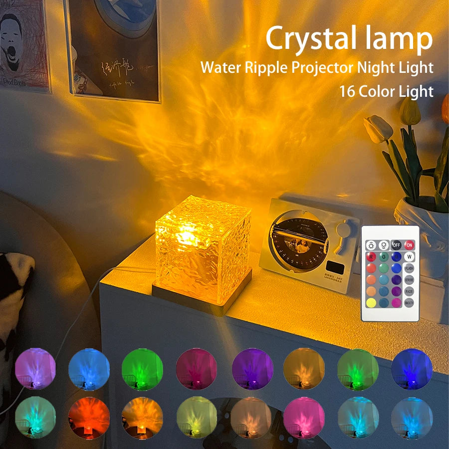 LumaGlow Northern Lights Projector Lamp For Home Relaxation