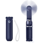 BreezyGo 3-In-1 Travel Mini Fan With LED And USB Power