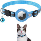 Lunara Reflective Cat Collar With Quick Release And Built In GPS Tracker Mount For Safe Night Tracking