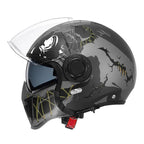 NovaShield Dual-Visor Modular Helmet DOT ECE Certified