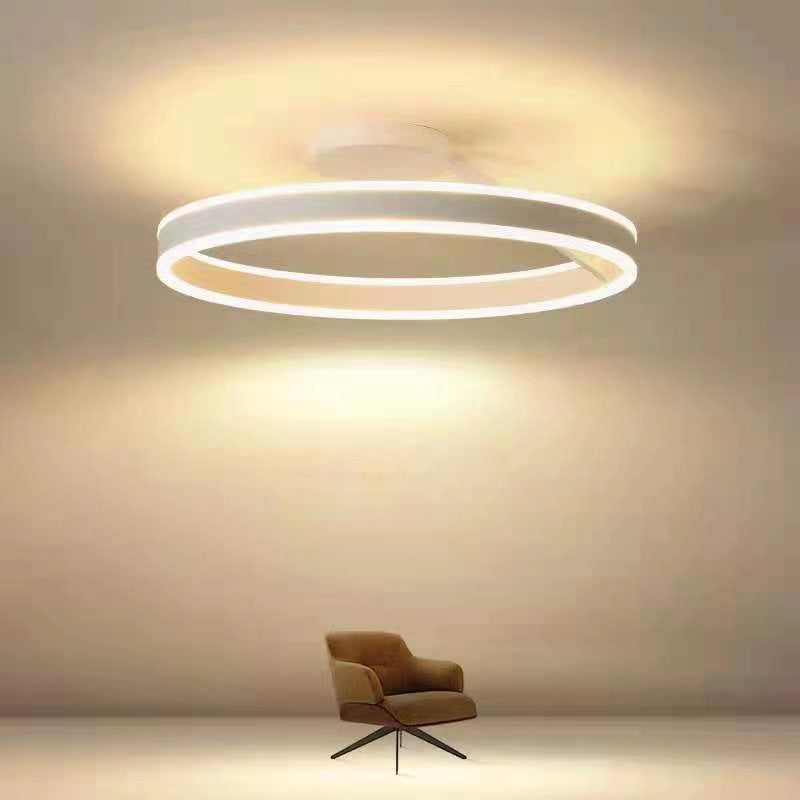 AureliaGlow Gold LED Ceiling Light For Living Rooms