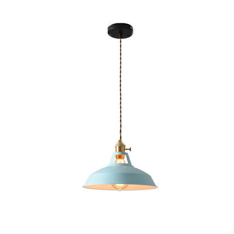 Iriselle Morandi Metal Pendant Light Colorful Glow
