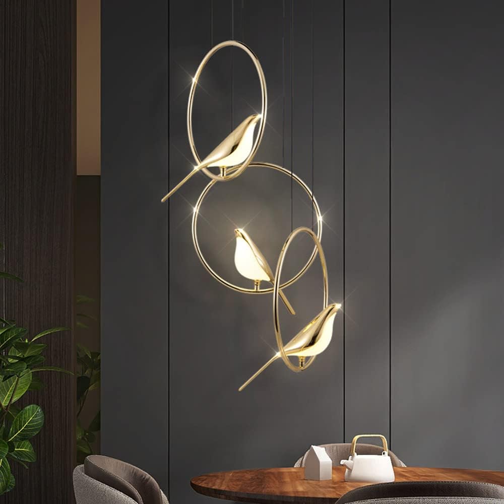 LumenBird Circle LED Pendant Lamp For Modern Ceilings