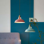 Iriselle Morandi Metal Pendant Light Colorful Glow
