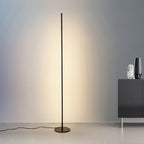 NovaLumen Sleek Modern LED Floor Lamp With Remote Control