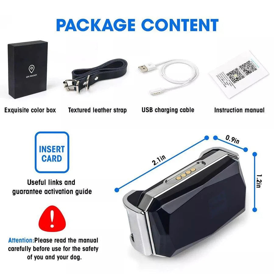 TrailPaws GPS-Halsband-Tracker für Haustiere mit schneller Einrichtung