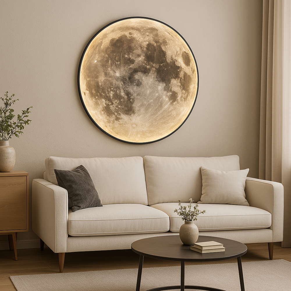 Lunara Dimmable Magical Moon Atmosphere Lamp For Ambient Lighting In Bedroom And Living Room