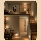 LumaGlow Motion Sensor Wall Light, Wireless Rechargeable