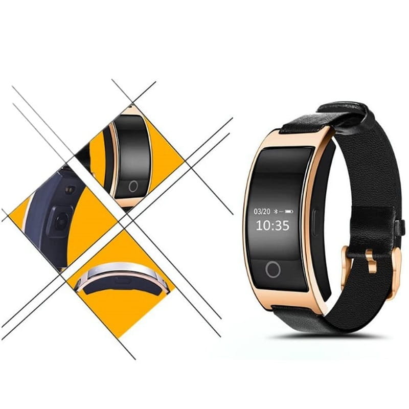 PulseFit Slim Wrist Blood Pressure and Heart Rate Monitor