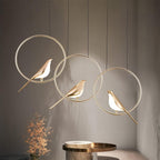 LumenBird Circle LED Pendant Lamp For Modern Ceilings