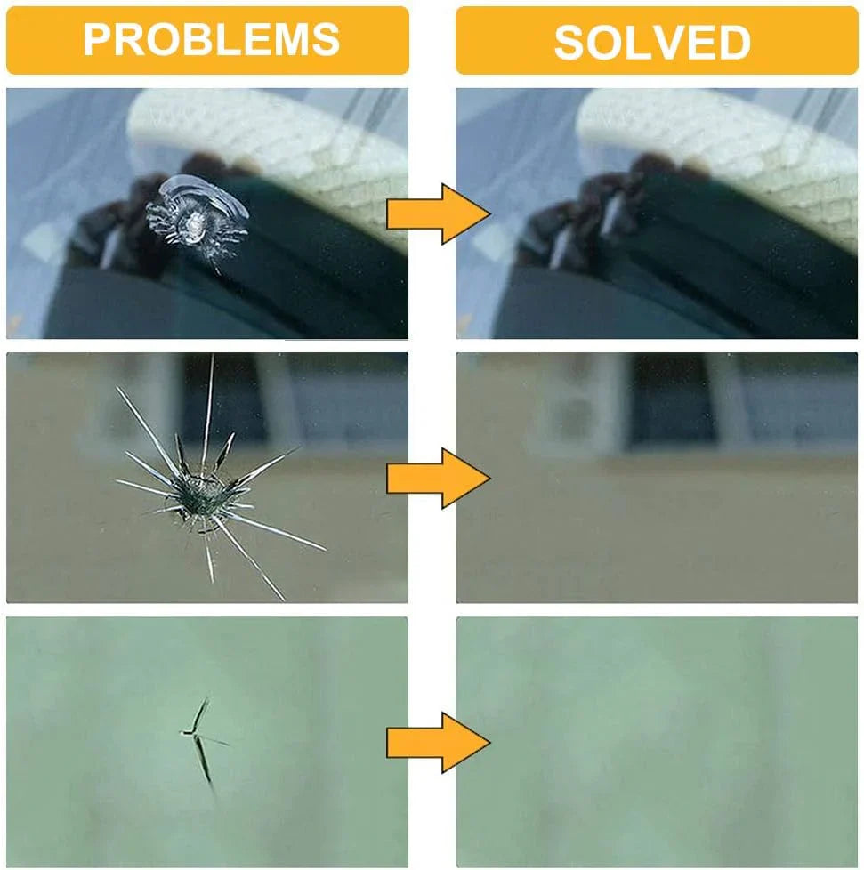 Glazio Pro Glass Repair Kit For Windshields Fast Fix