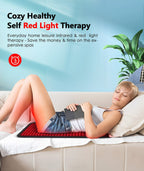 Clinical-Grade At-Home Red Light Therapy Large Pad & Wrap