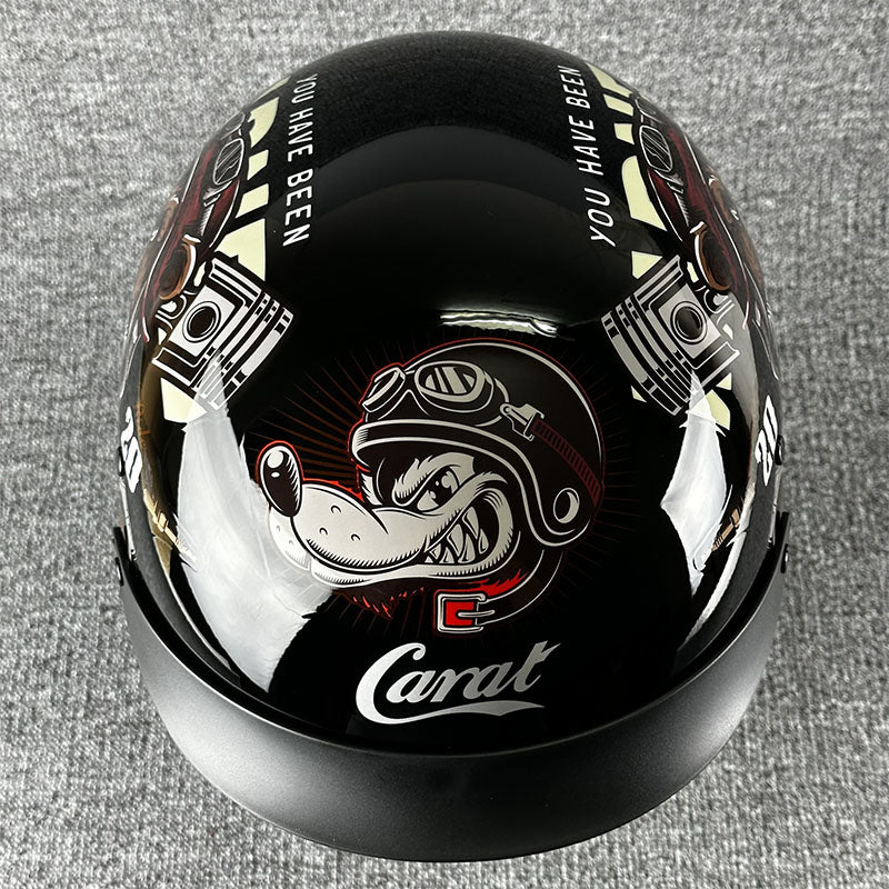 NovaRidge Urban Half Helmet With Quick Release Safety