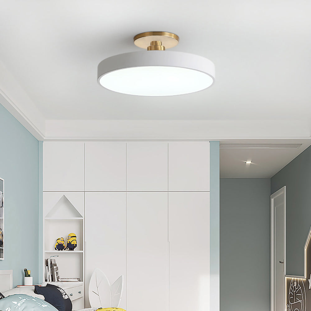Kirrea Modern LED Semi-Flush Ceiling Light For Dining Rooms