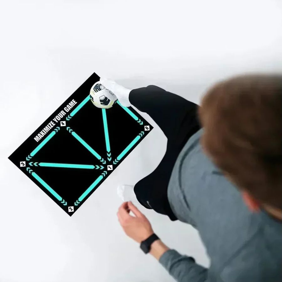 Gridiron Pro Training Mat and Video Drill Program Bundle