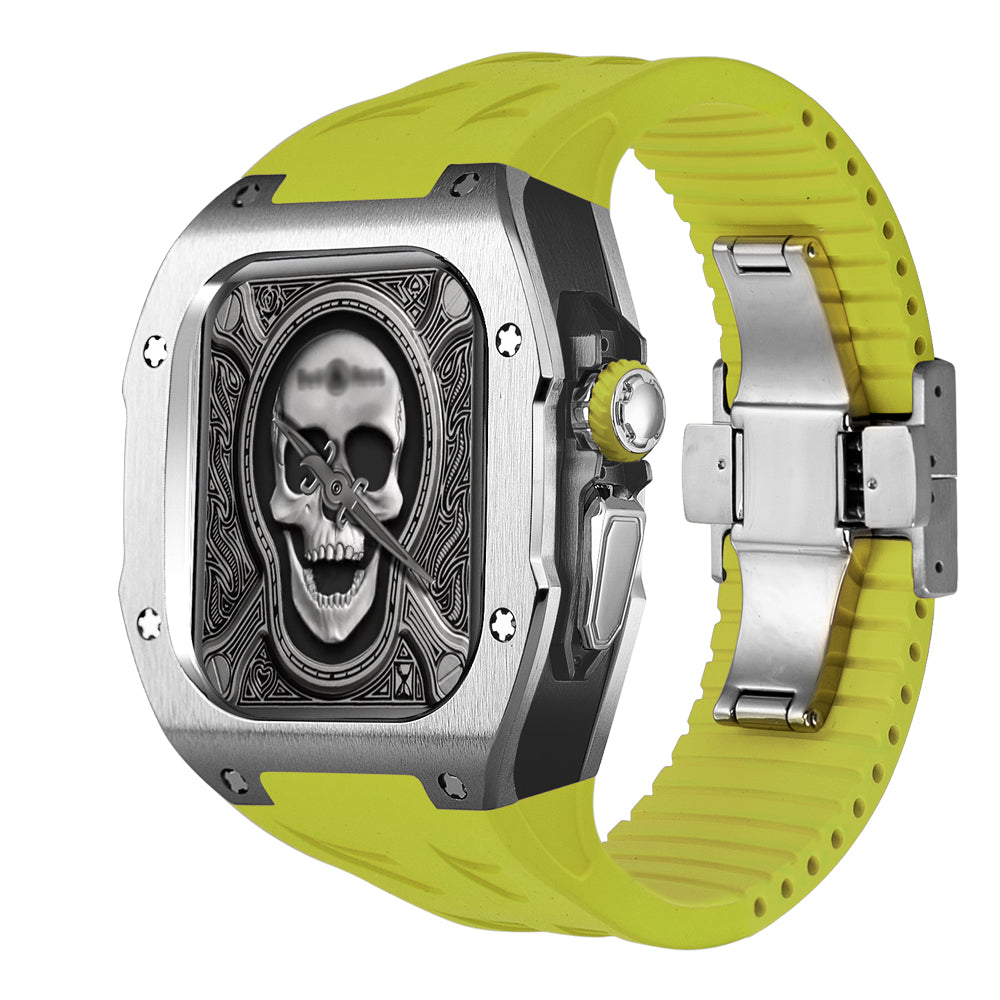 NovaGuard Titanium Case and Fluor Rubber Band for AW Ultra