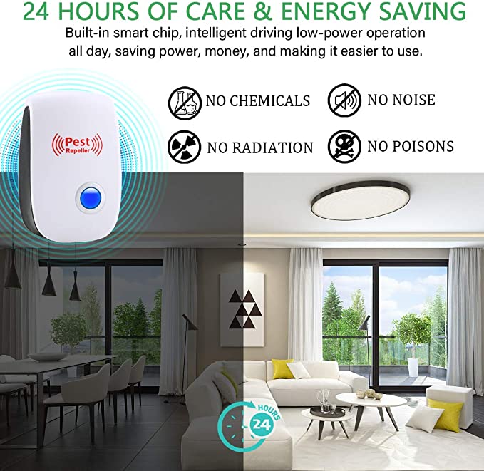 QuietGuard Ultrasonic Rat and Rodent Repeller for Homes