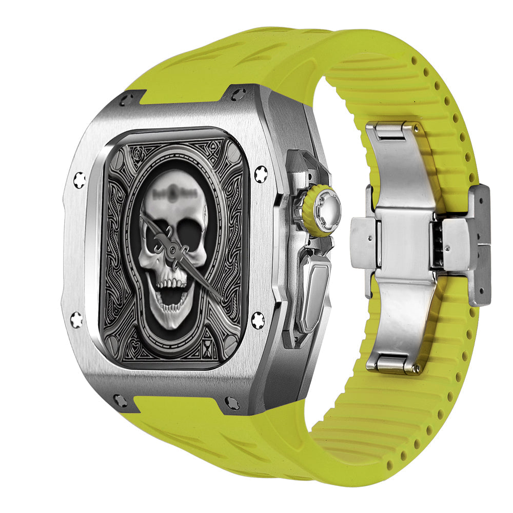 NovaGuard Titanium Case and Fluor Rubber Band for AW Ultra