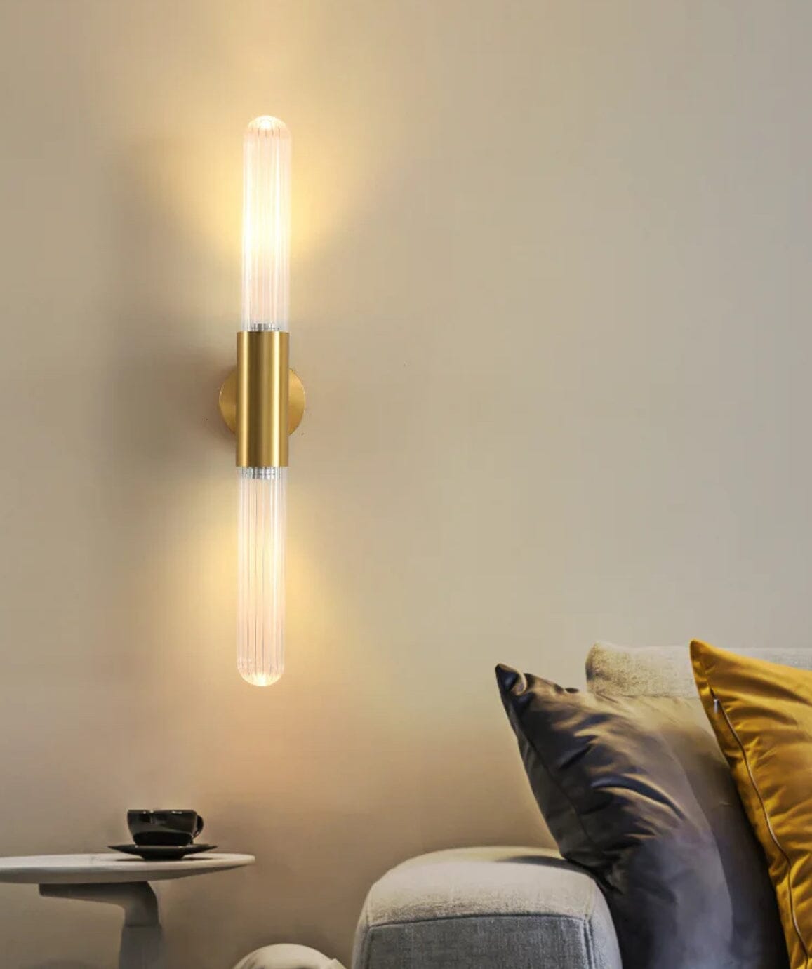 Lyra Glass Pole Lamp Modern Nordic Lighting For Homes