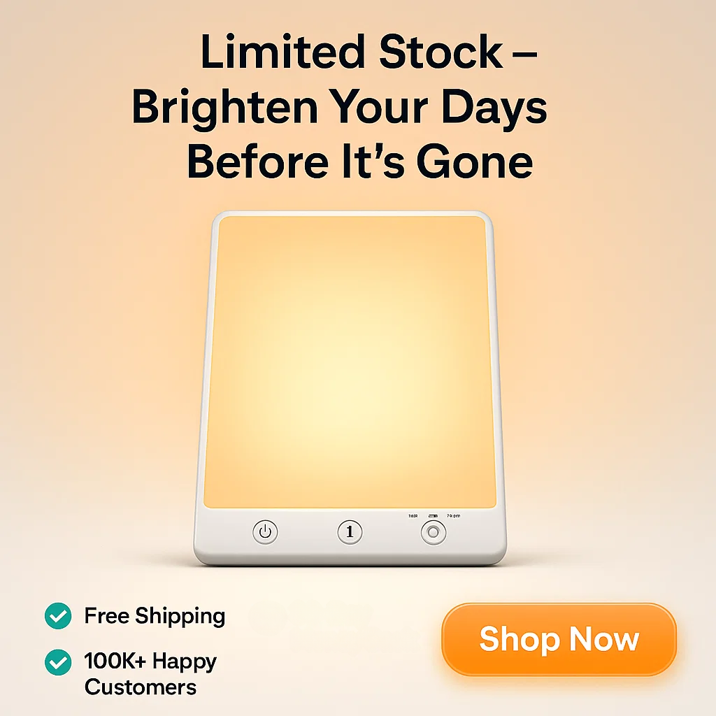 BrightMorn SAD Light | Light Therapy For Mood And Energy