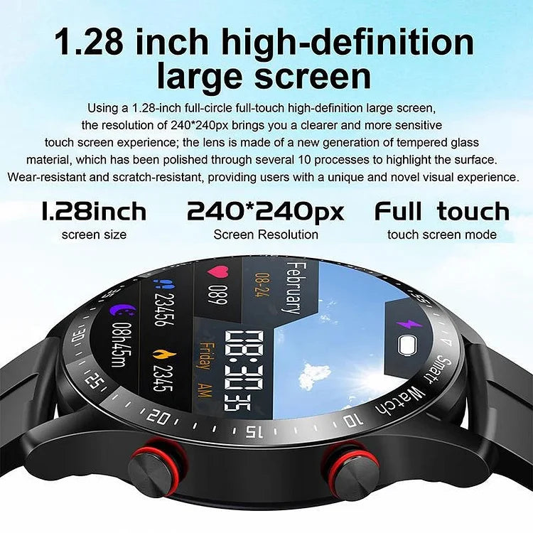 GlucoWave Noninvasive Glucose Monitoring Smartwatch Pro