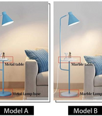 Lumora LED Floor Lamp With Tray For Living Room And Bedroom