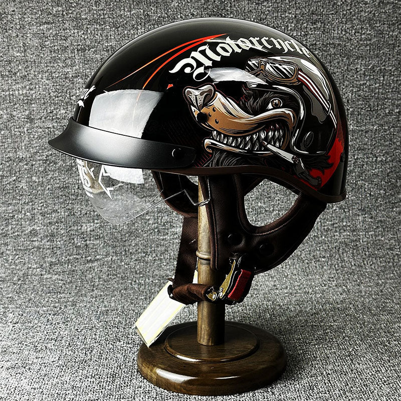 NovaRidge Urban Half Helmet With Quick Release Safety