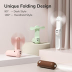 BreezyGo 3-In-1 Travel Mini Fan With LED And USB Power