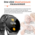 PulseGuard Pro Watch: Glucose, Blood Pressure, ECG and HRV