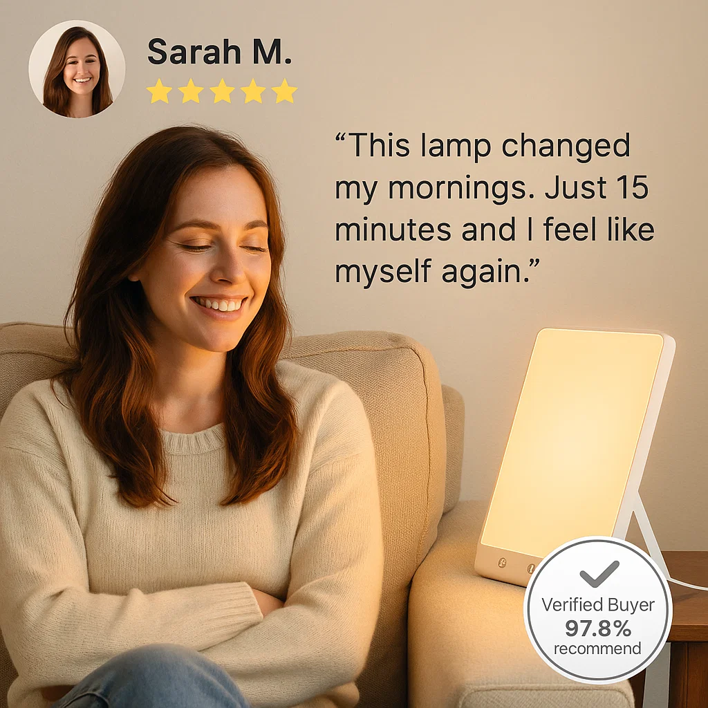 BrightMorn SAD Light | Light Therapy For Mood And Energy