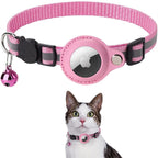 Lunara Reflective Cat Collar With Quick Release And Built In GPS Tracker Mount For Safe Night Tracking