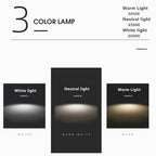 Elora LED Flush Mount Light, Dimmable, Wood And Acrylic