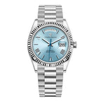 Aurelio Luxury Mens Automatic Stainless Steel Watch With Self Winding Movement And Calendar