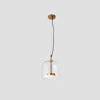 NovaLoom Vintage-Style Retro Pendant Lamp With Amber Glow