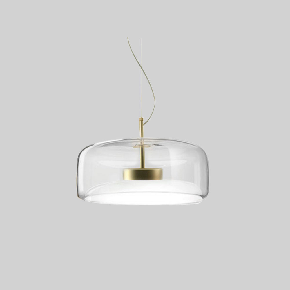 NovaLoom Vintage-Style Retro Pendant Lamp With Amber Glow