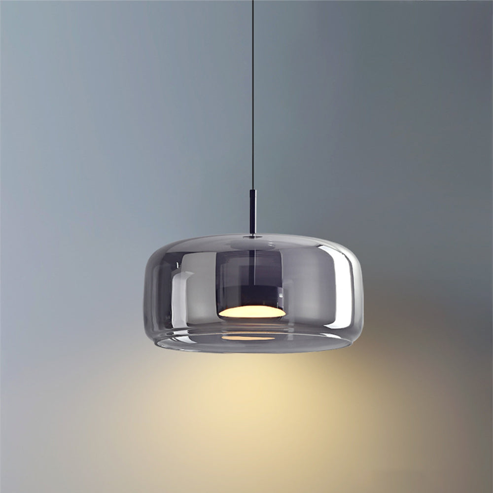 NovaLoom Vintage-Style Retro Pendant Lamp With Amber Glow